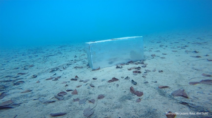 SVET POD VODO Jezero Završnica / Završniško jezero, foto: Aleš Sulič